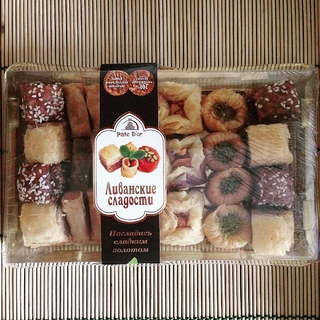 Ливанские сладости Pate D`or ассорти Жемчужина востока, 400 гр