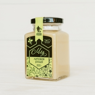 Мёд Добрые традиции липовый, 300 гр Мёд Добрые традиции липовый, 300 гр