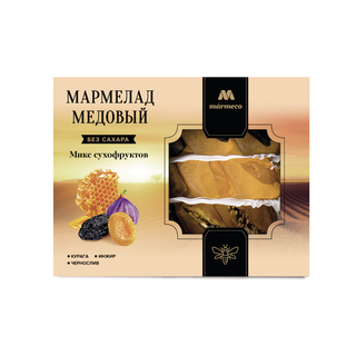 Медовый мармелад Marme микс сухофруктов, 200 гр