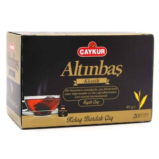 Турецкий черный чай Caykur altinbas в пакетиках, 20 шт