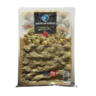 Оливки зеленые Marmarabirlik kokteyl 2XL, 500 гр (Турция)