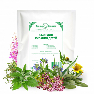 Сбор Травы Кавказа для купания детей, 130 гр