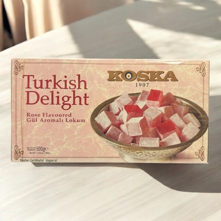 Рахат лукум KOSKA с ароматом розы, 500 гр