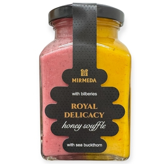 Медовый мусс черника и облепиха, 340 гр