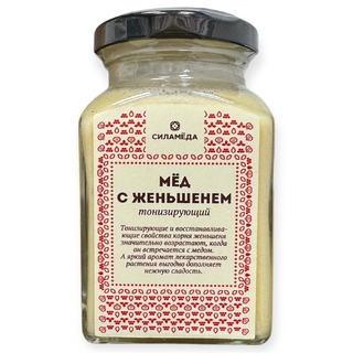 Мёд с женьшенем, 300 гр